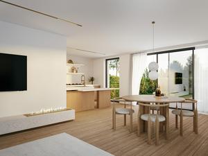 Interieur in de Faliestraat te Zedelgem een realisatie by Transparant Projects